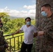 Armed Forces of the Philippines and U.S. Marines visit a local church ahead of Balikatan 22