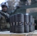 Smoke grenade canisters being supplied for convoy