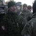 Canadian Forces Brigadier General Louis Lapointe Visits the Troops