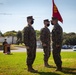 Alpha Company Conducts a Change of Command Ceremony on Camp Foster