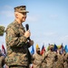 Alpha Company Conducts a Change of Command Ceremony on Camp Foster