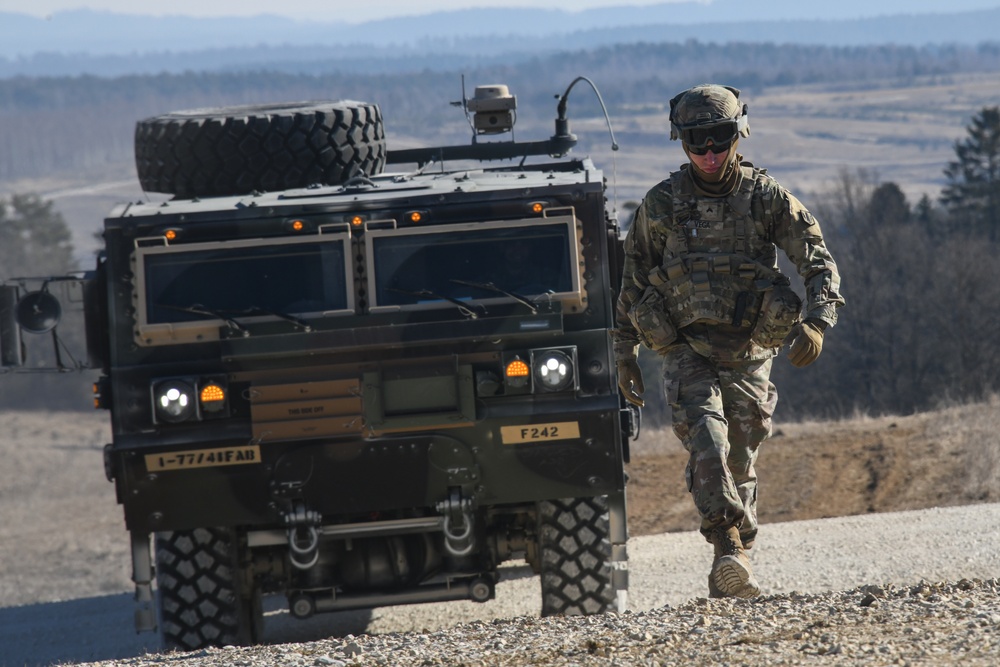 41st FA LFX at Grafenwoehr