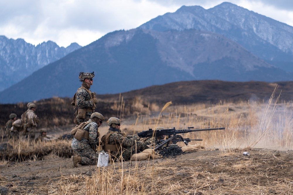 1/3 Alpha Company Conducts Crew Served Weapon Systems Range