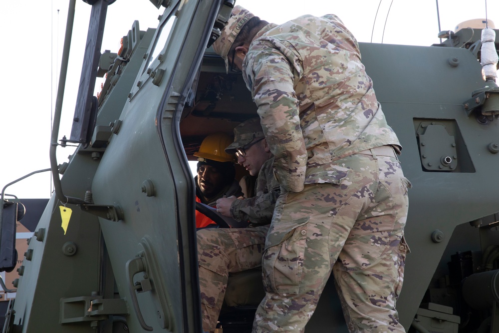 HIMARS delivered to Grafenwoehr, Germany, March 8, 2022