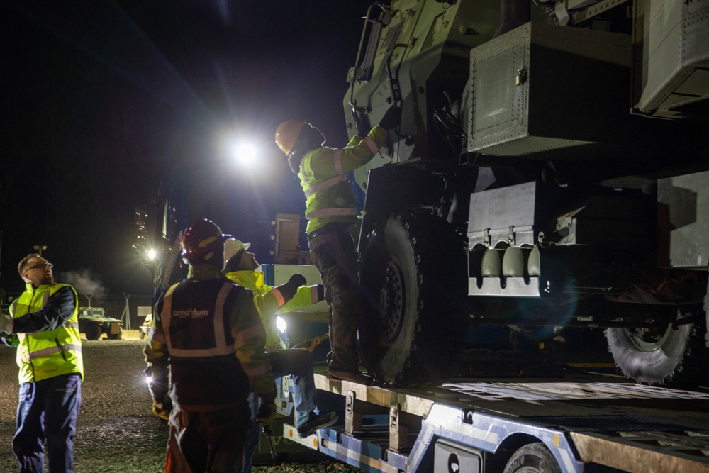 HIMARS delivered to Grafenwoehr, Germany, March 8, 2022