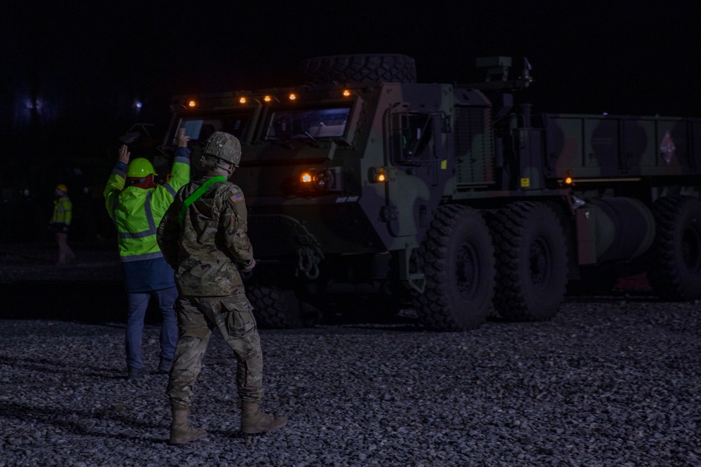 HIMARS delivered to Grafenwoehr, Germany, March 8, 2022