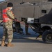Securing the blades of an AH-64D Apache Longbow