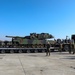 Bundeswehr Heavy Equipment Transport Systems undergo weight testing to assist U.S. Army with transporting equipment