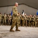 Lt. Col. David F. Roman addresses the battalion