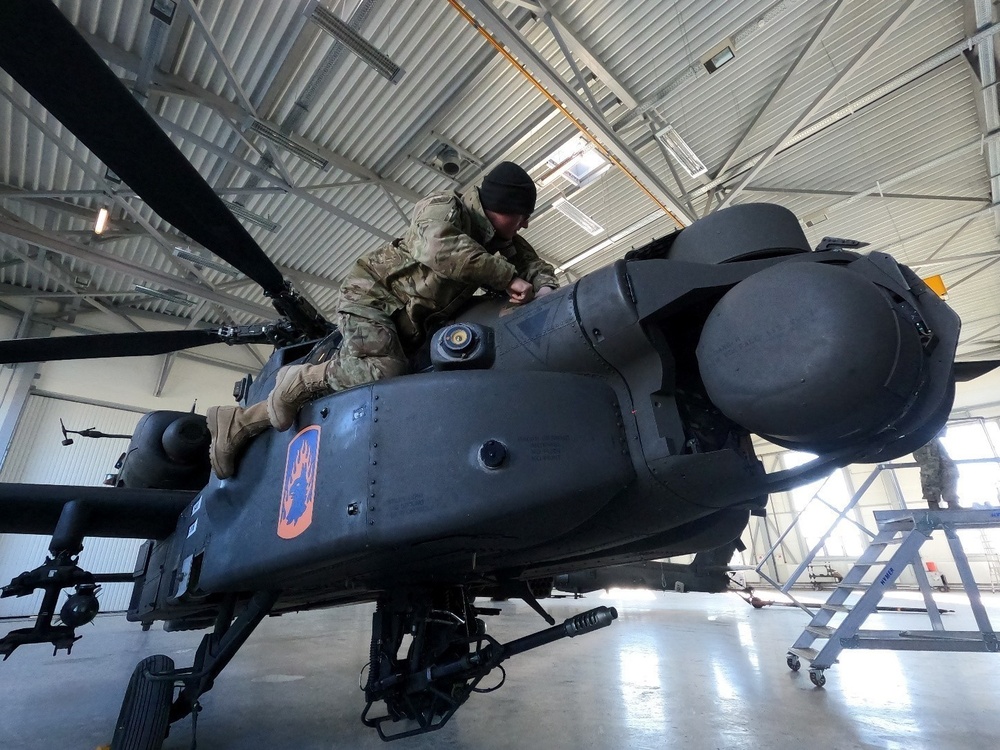 Preventative maintenance keeps helicopters flying