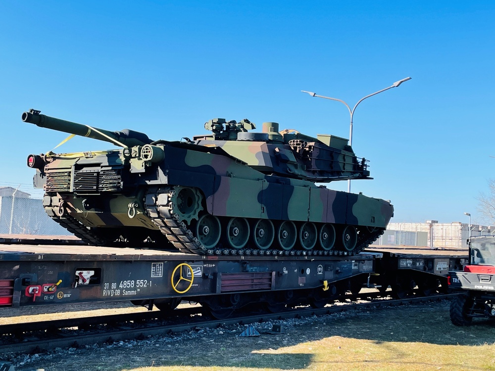 German rail now being used to help deliver Army Preposition Stocks-2 from Mannheim to Grafenwoehr