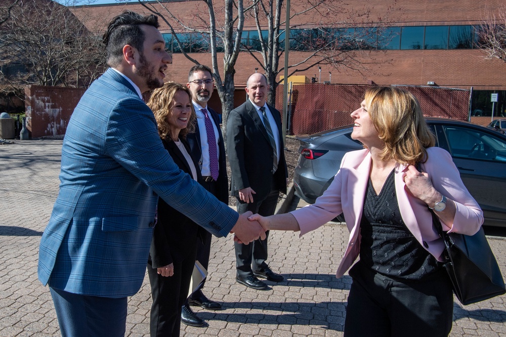 Secretary Hicks tours Strategic Capabilities Office facility