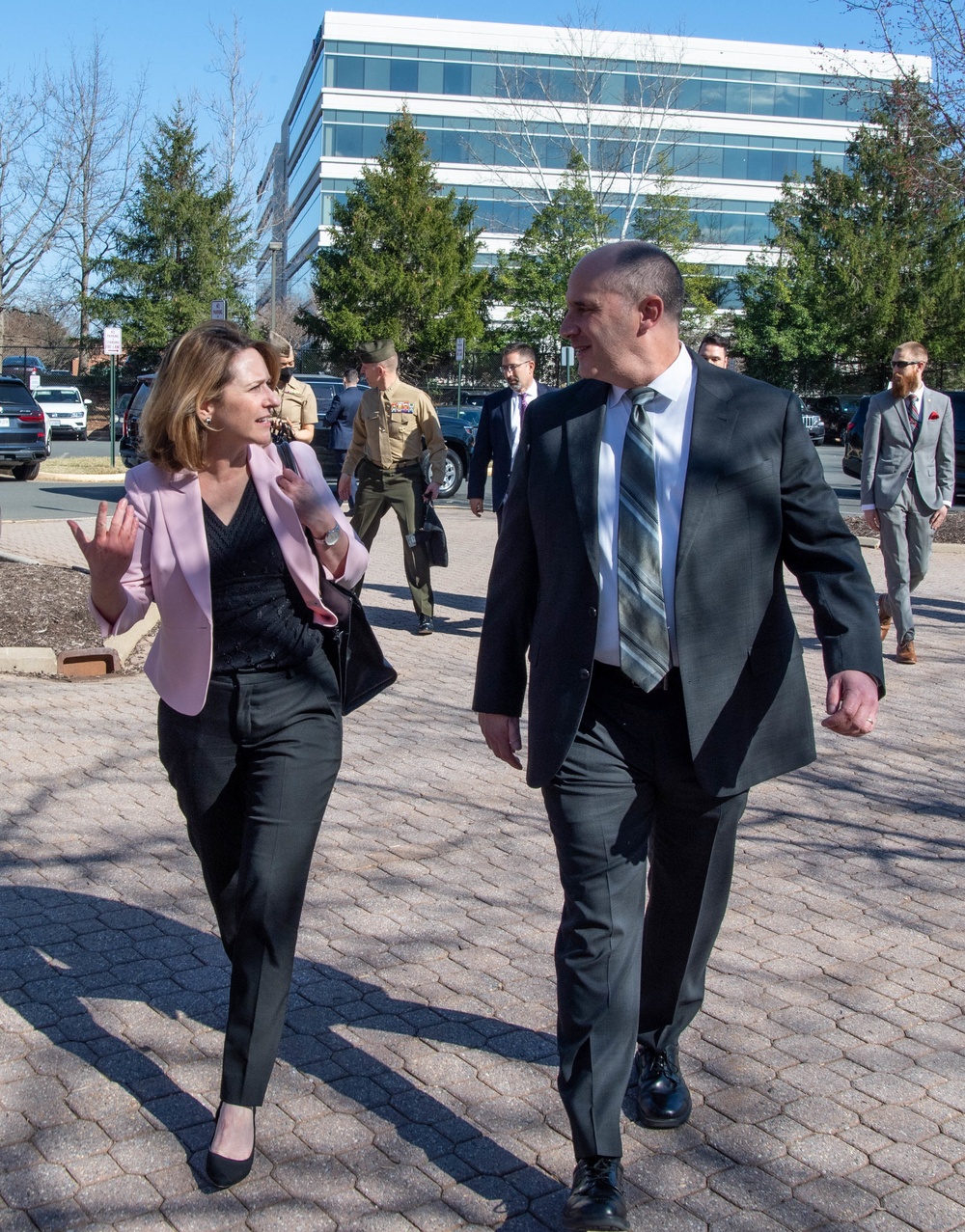 Secretary Hicks tours Strategic Capabilities Office facility