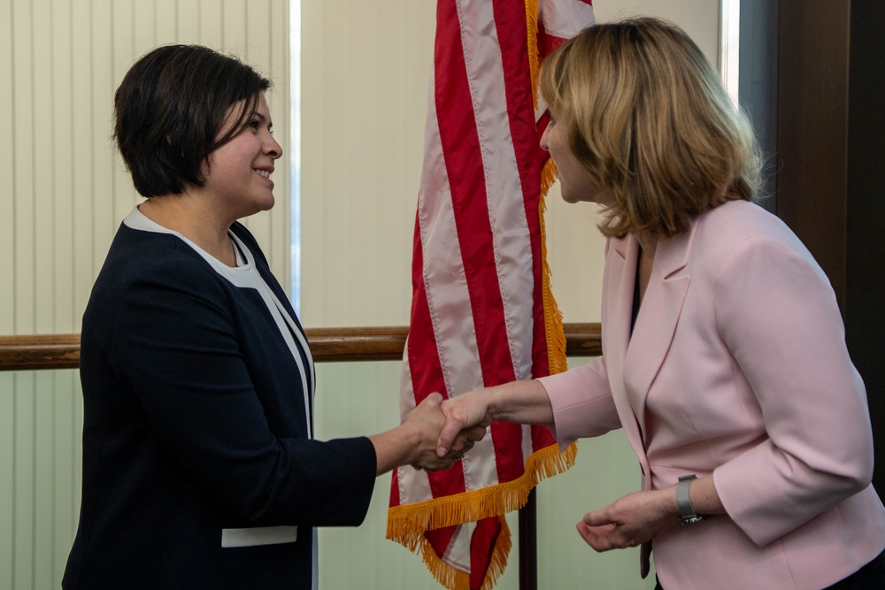 Secretary Hicks tours Strategic Capabilities Office facility