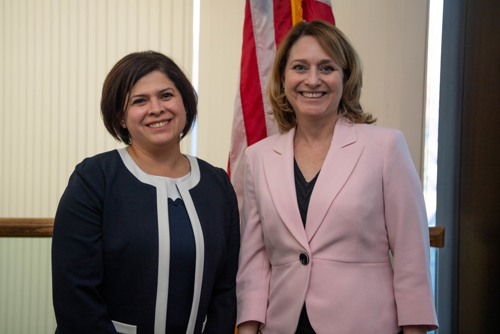 Secretary Hicks tours Strategic Capabilities Office facility