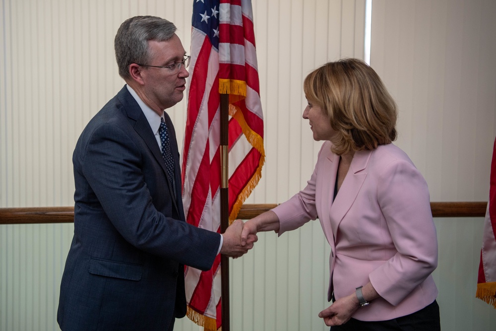 Secretary Hicks tours Strategic Capabilities Office facility