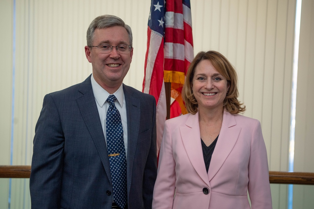 Secretary Hicks tours Strategic Capabilities Office facility