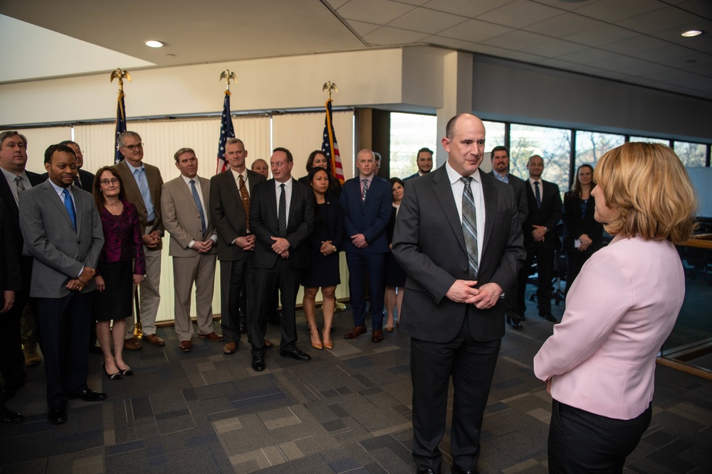 Secretary Hicks tours Strategic Capabilities Office facility