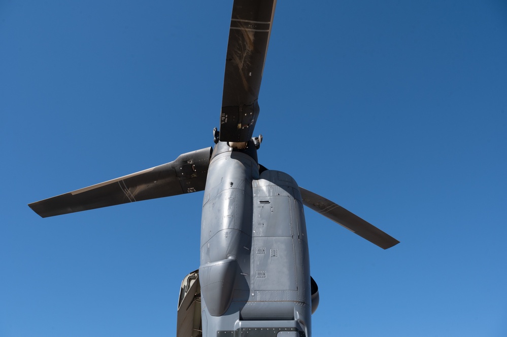 CV-22 Osprey visits Vance AFB