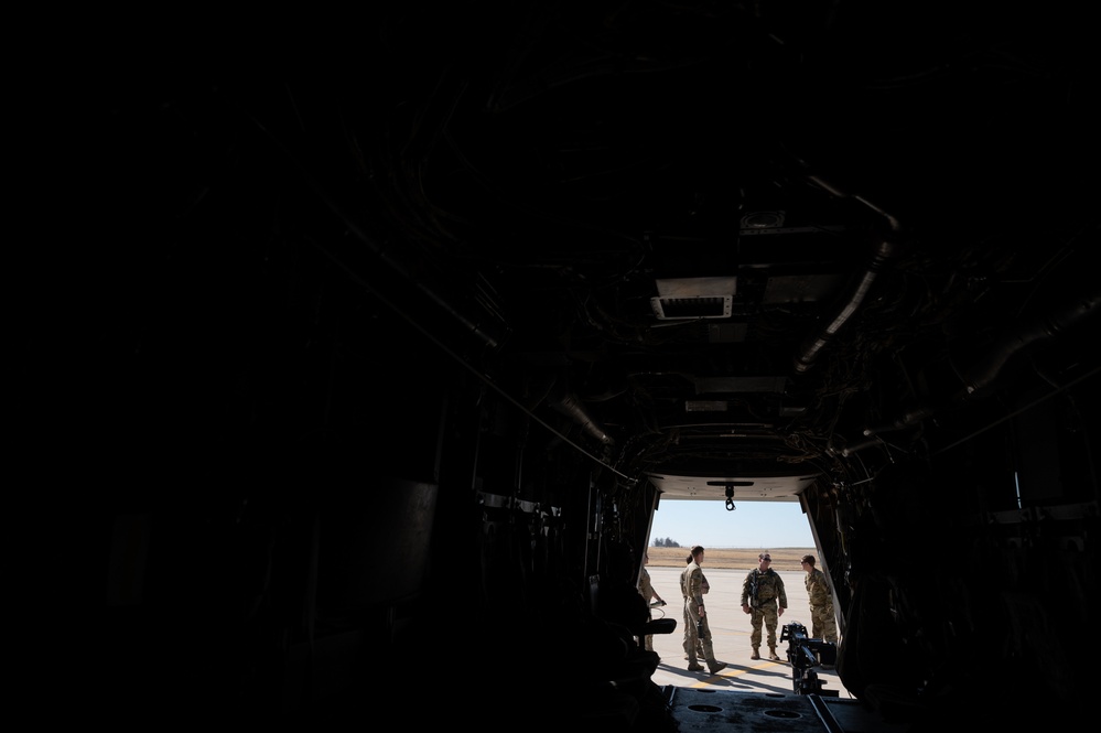 CV-22 Osprey visits Vance AFB