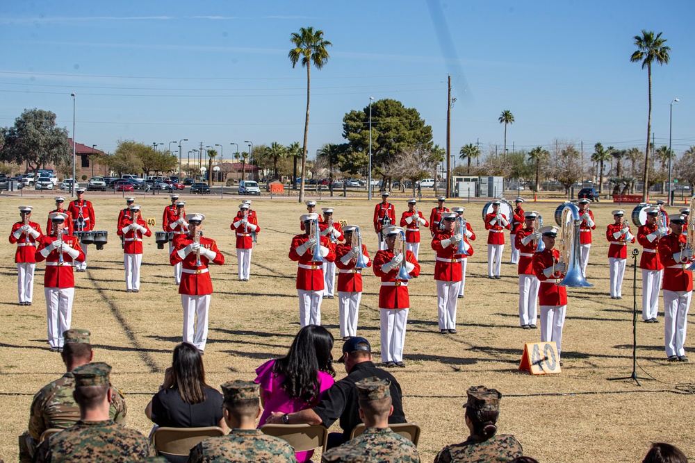 Training wraps up in Yuma for the Battle Color Detachment