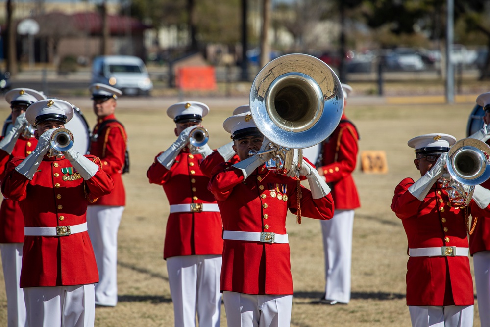 Training wraps up in Yuma for the Battle Color Detachment