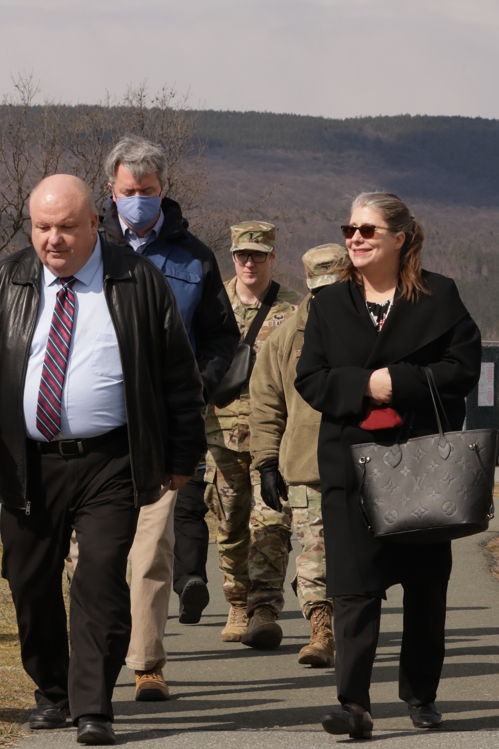 Deputy Chief of Mission visits Novo Selo Training Area