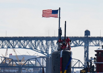 USS Colorado (SSN 788) returns from deployment