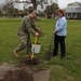 Parris Island Tree Planting Ceremony