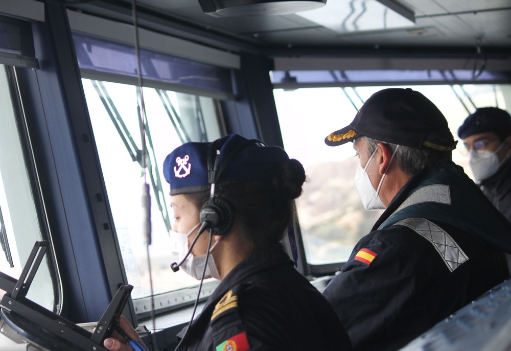 Operation Sea Guardian focused patrols in the Western Mediterranean