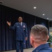 Maj. Gen. Ondra Berry, the Adjutant General for the State of Nevada, talks prior to Maj. Robert Kolvet's promotion to Lieutenant Colonel