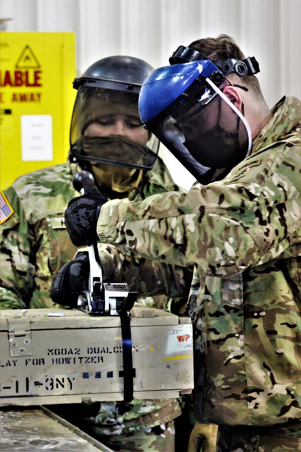 89B ALC students complete ammo inspection training at Fort McCoy’s Ammunition Supply Point Point