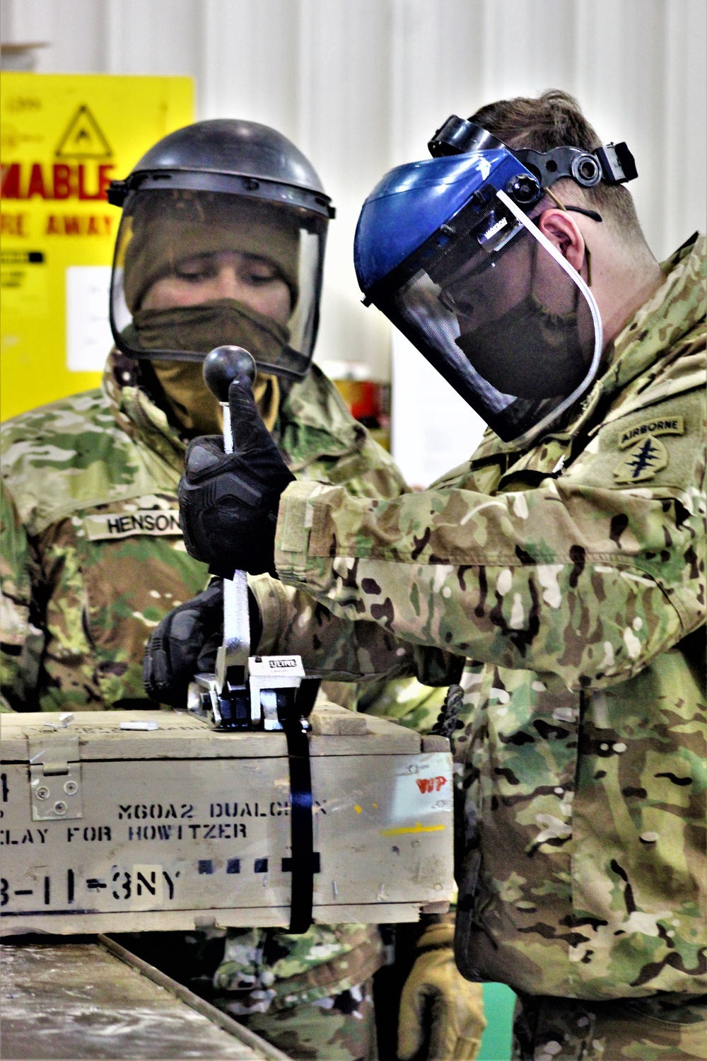 89B ALC students complete ammo inspection training at Fort McCoy’s Ammunition Supply Point Point