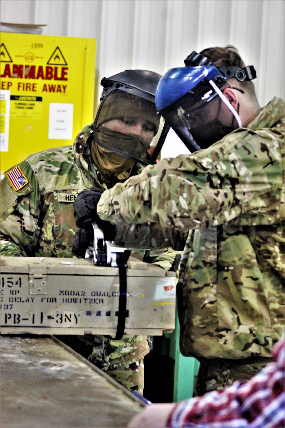 89B ALC students complete ammo inspection training at Fort McCoy’s Ammunition Supply Point Point