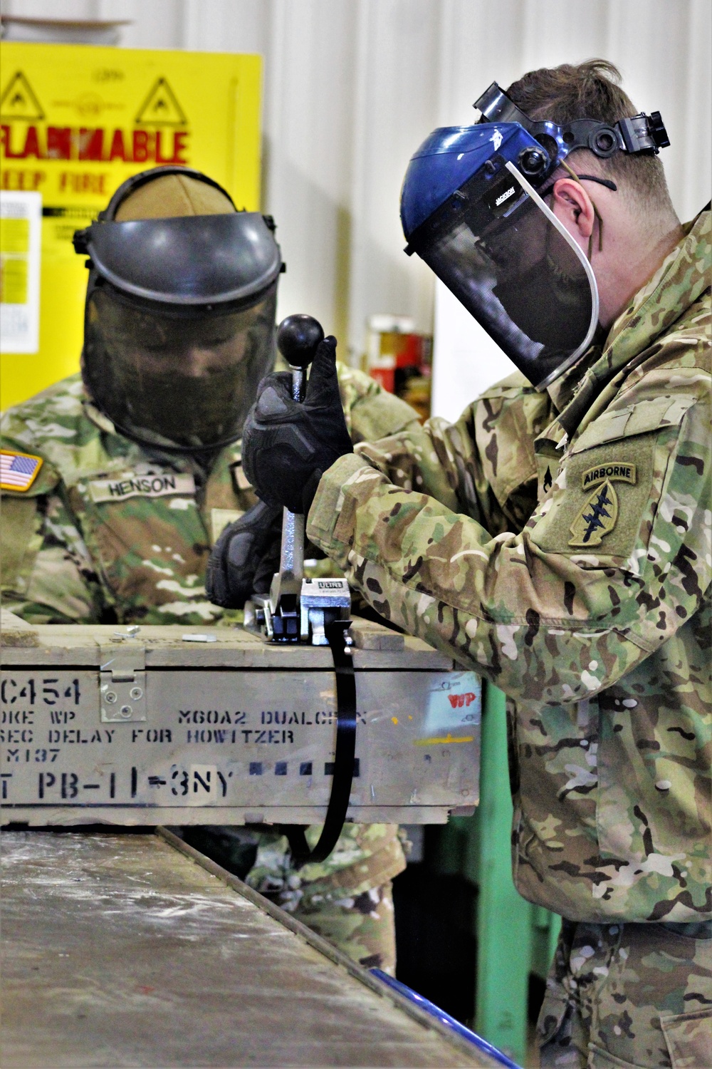 89B ALC students complete ammo inspection training at Fort McCoy’s Ammunition Supply Point Point