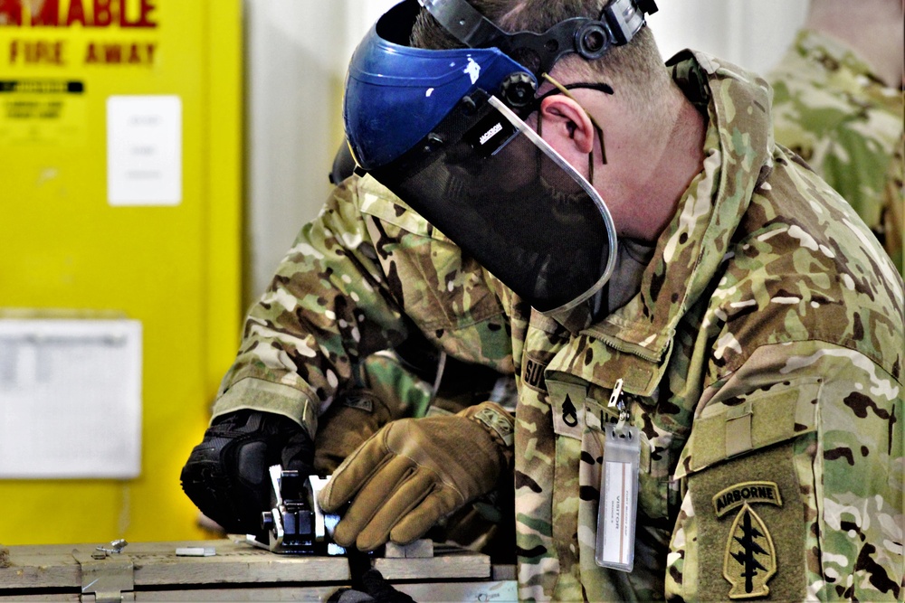 89B ALC students complete ammo inspection training at Fort McCoy’s Ammunition Supply Point Point