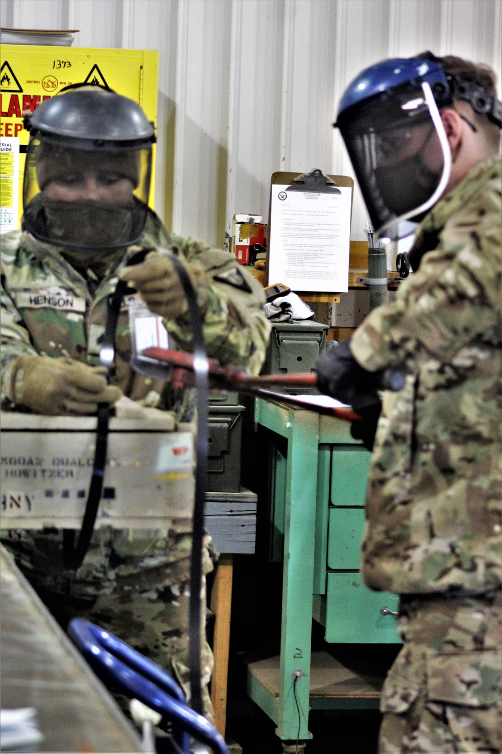 89B ALC students complete ammo inspection training at Fort McCoy’s Ammunition Supply Point Point