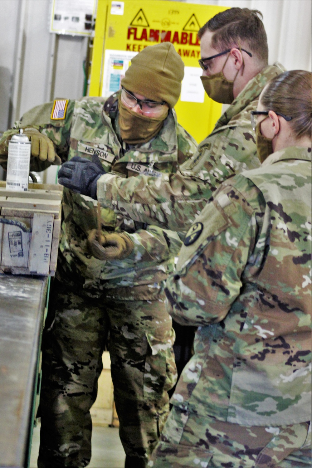 89B ALC students complete ammo inspection training at Fort McCoy’s Ammunition Supply Point Point