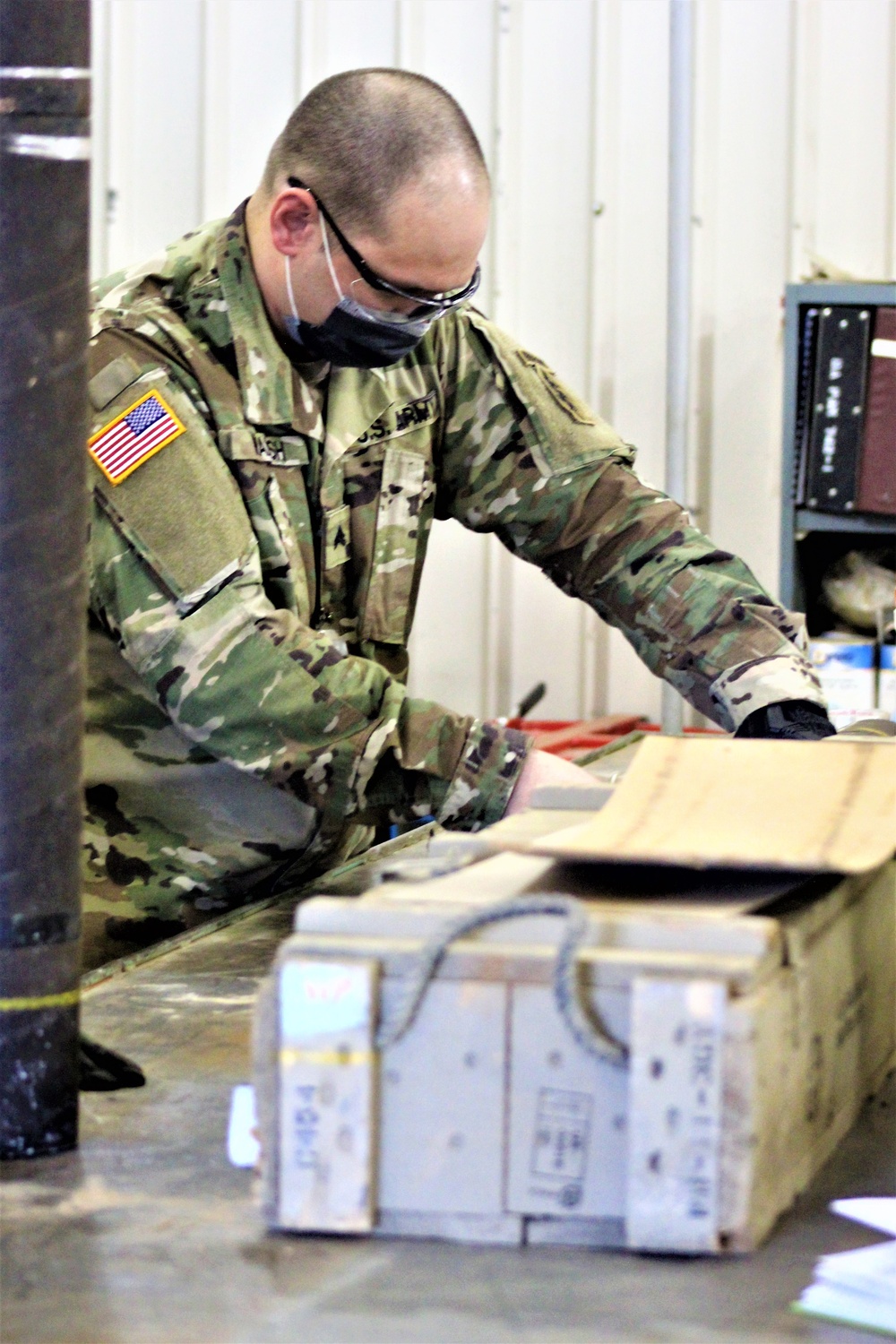 89B ALC students complete ammo inspection training at Fort McCoy’s Ammunition Supply Point Point