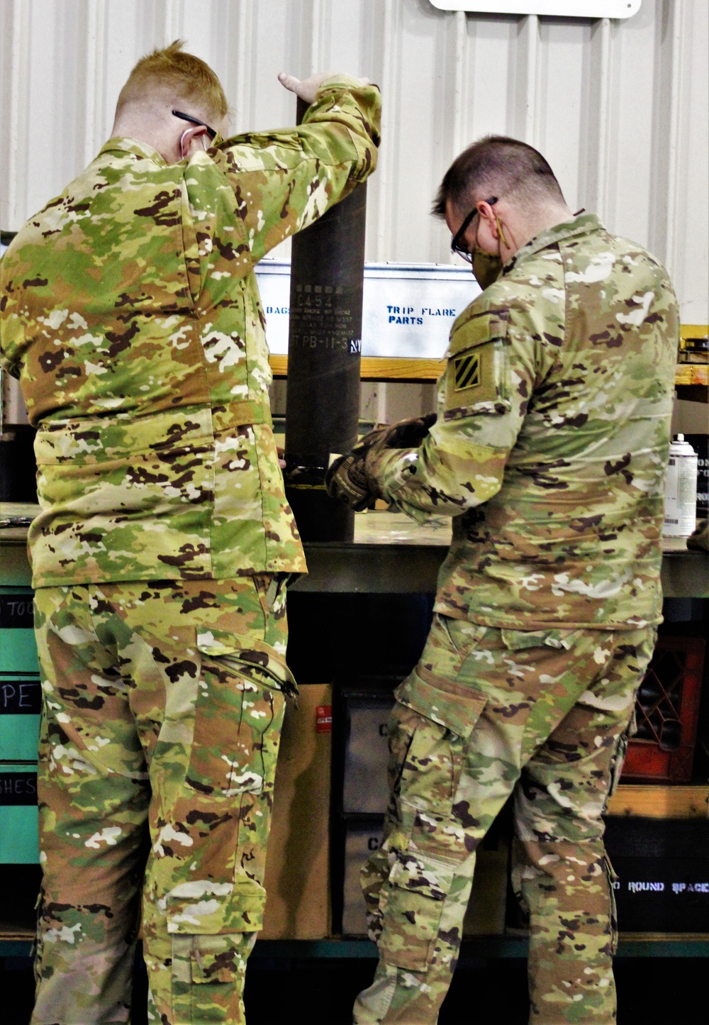 89B ALC students complete ammo inspection training at Fort McCoy’s Ammunition Supply Point Point