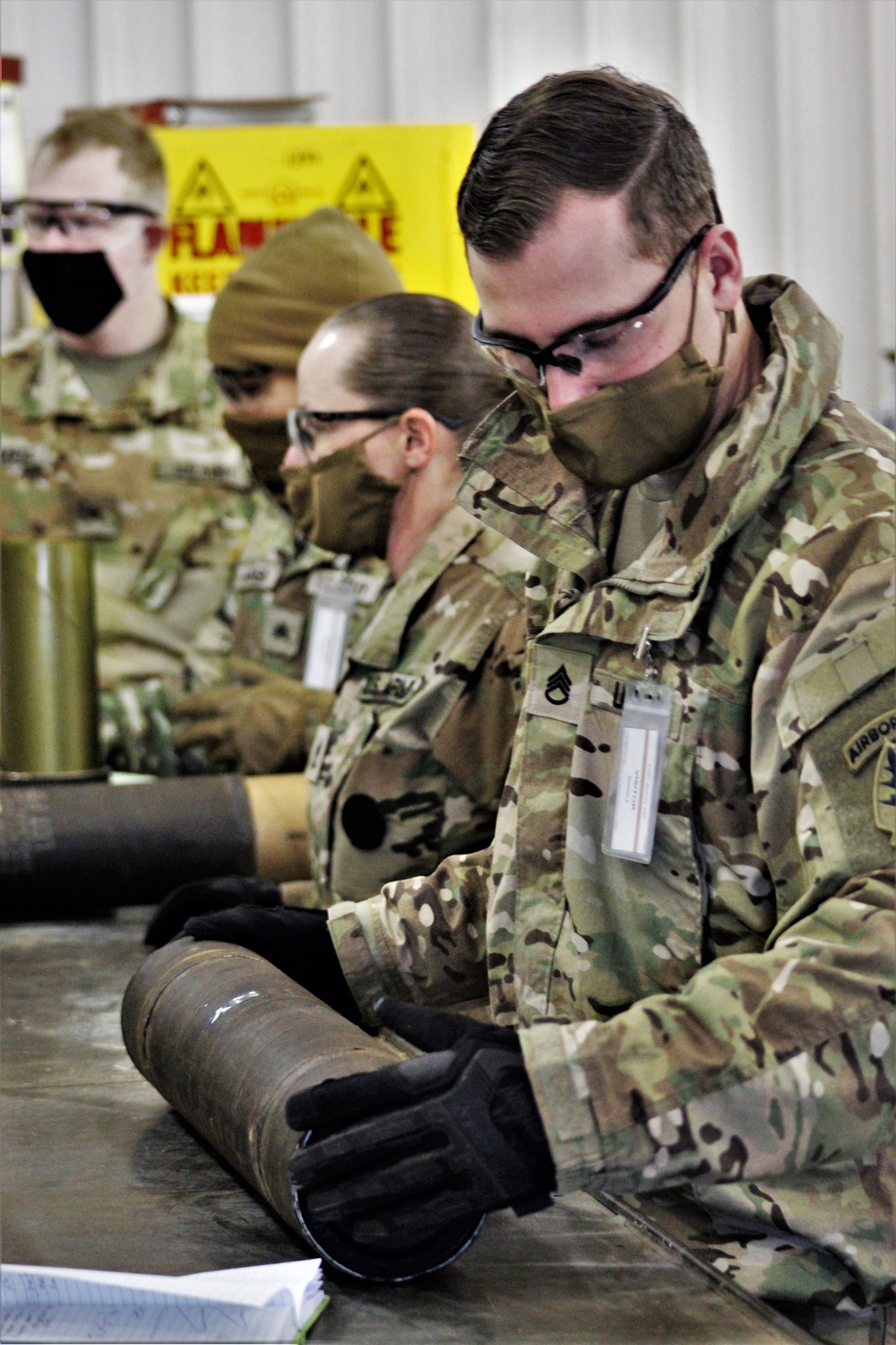 89B ALC students complete ammo inspection training at Fort McCoy’s Ammunition Supply Point Point