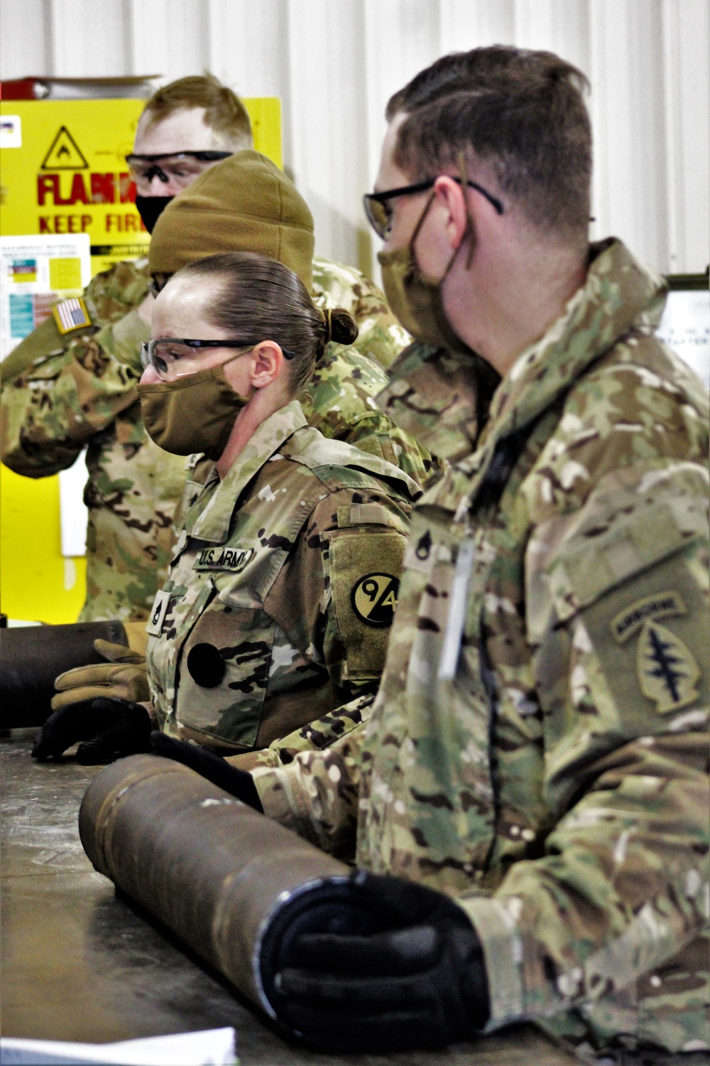 89B ALC students complete ammo inspection training at Fort McCoy’s Ammunition Supply Point Point