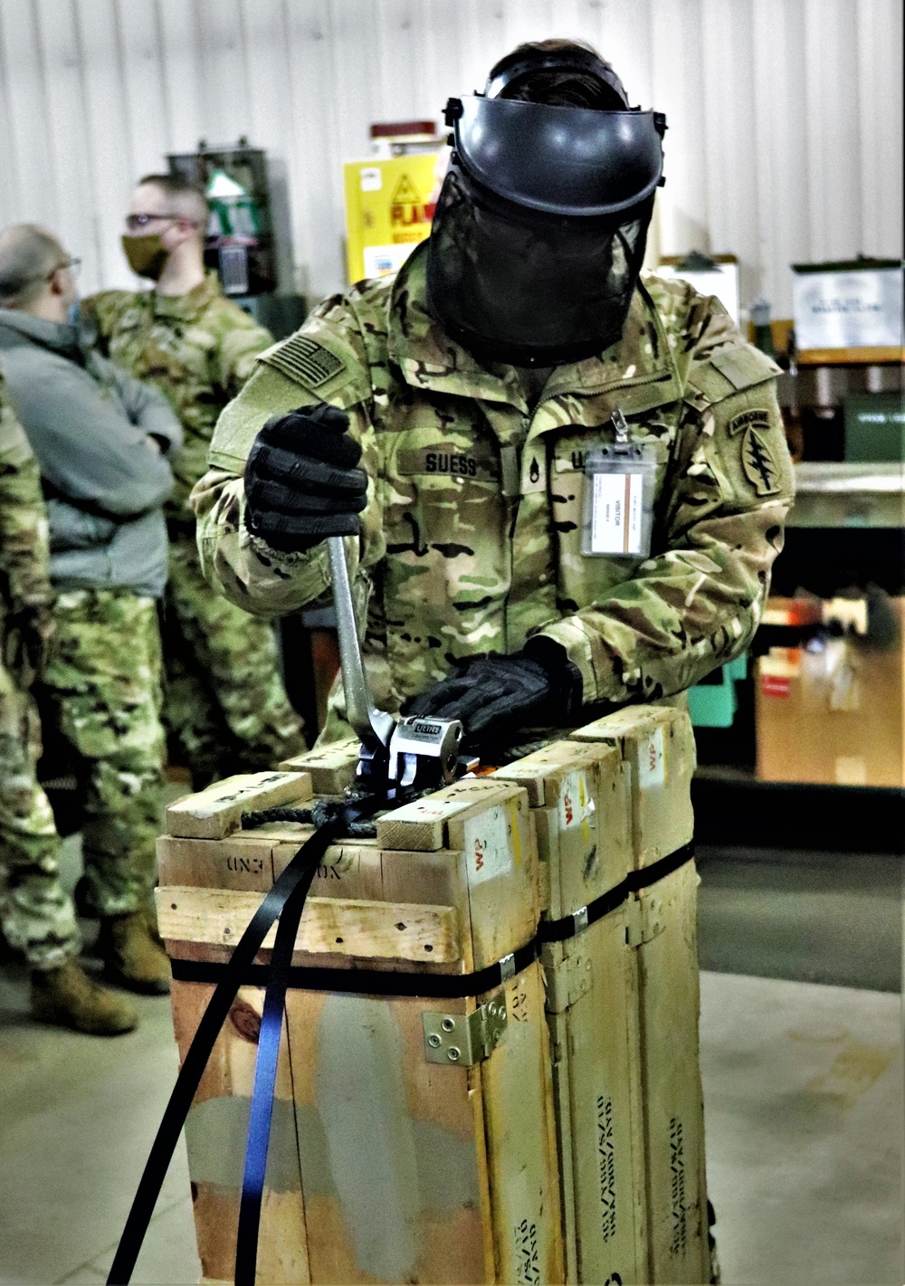 89B ALC students complete ammo inspection training at Fort McCoy’s Ammunition Supply Point Point