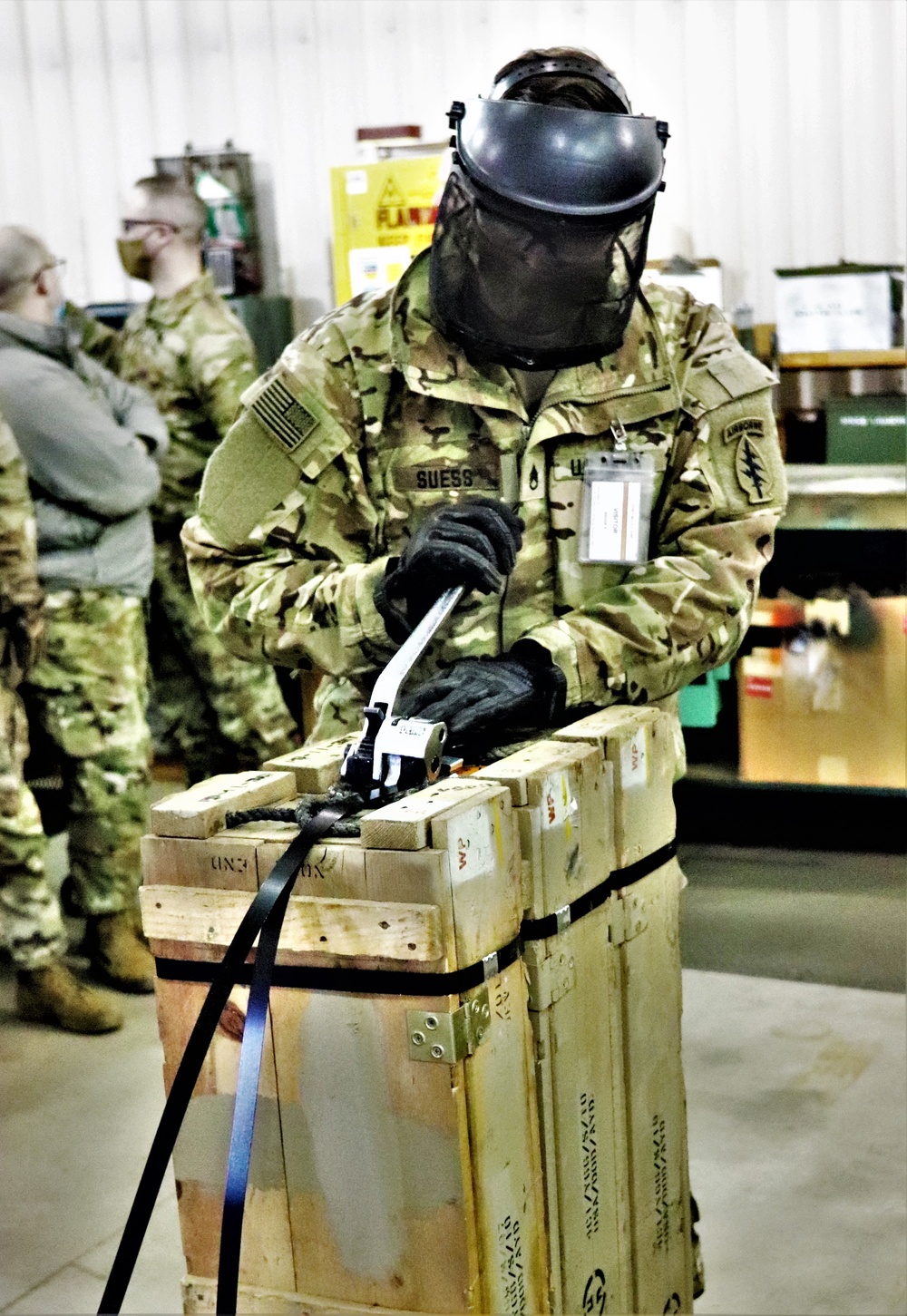 89B ALC students complete ammo inspection training at Fort McCoy’s Ammunition Supply Point Point