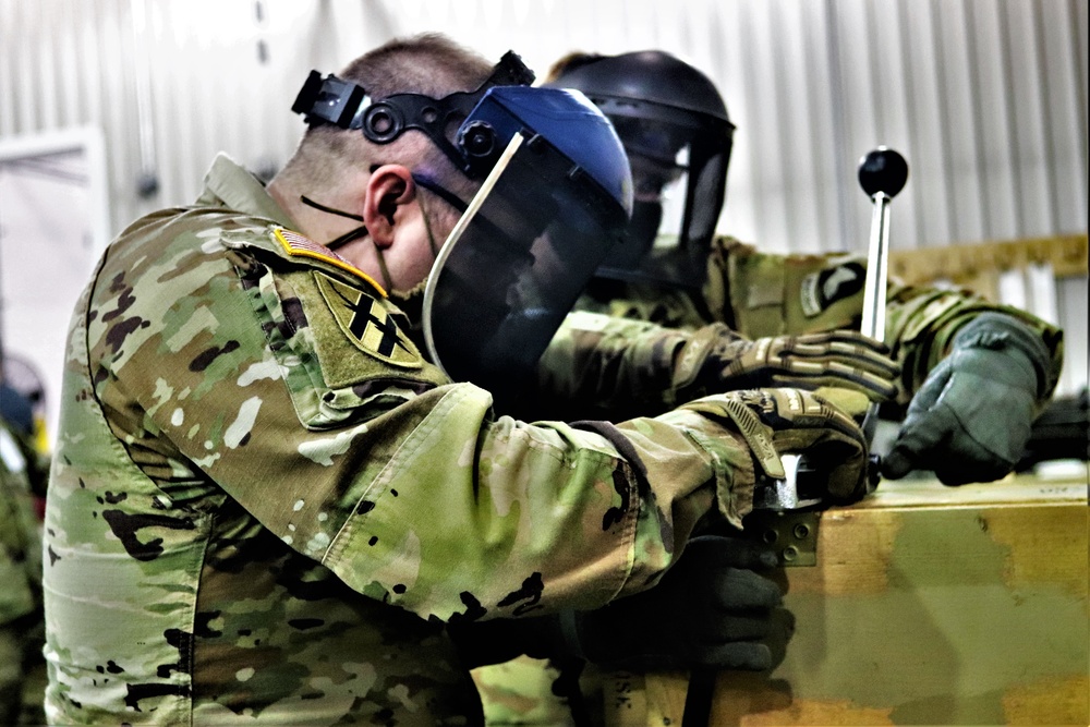 89B ALC students complete ammo inspection training at Fort McCoy’s Ammunition Supply Point Point