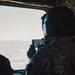 Nevada Air Guard Airmen and Leadership fly on a Chinook over Lake Tahoe