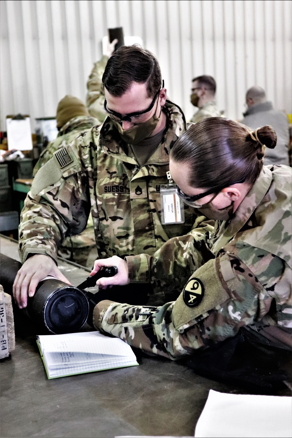 89B ALC students complete ammo inspection training at Fort McCoy’s Ammunition Supply Point Point