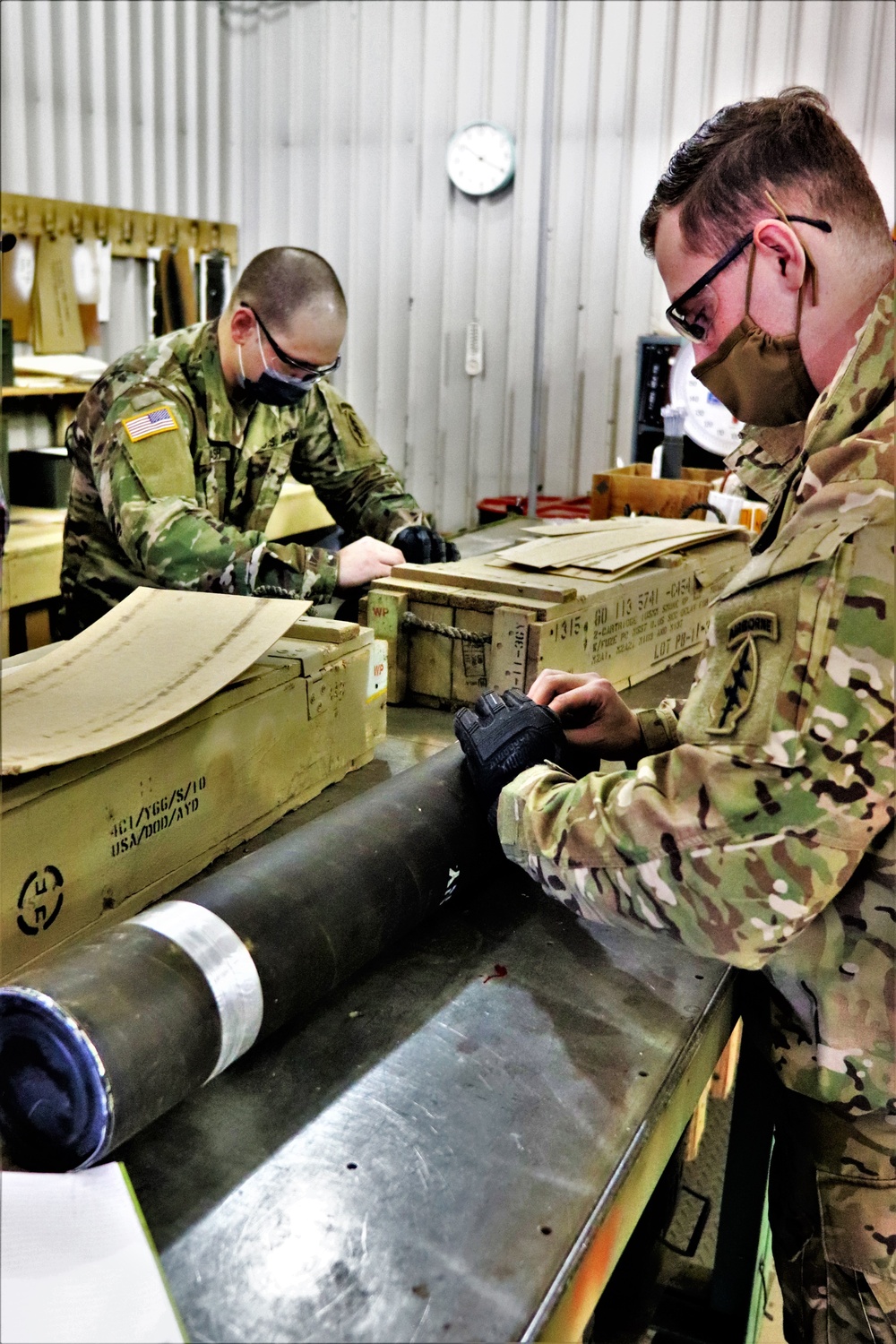 89B ALC students complete ammo inspection training at Fort McCoy’s Ammunition Supply Point Point