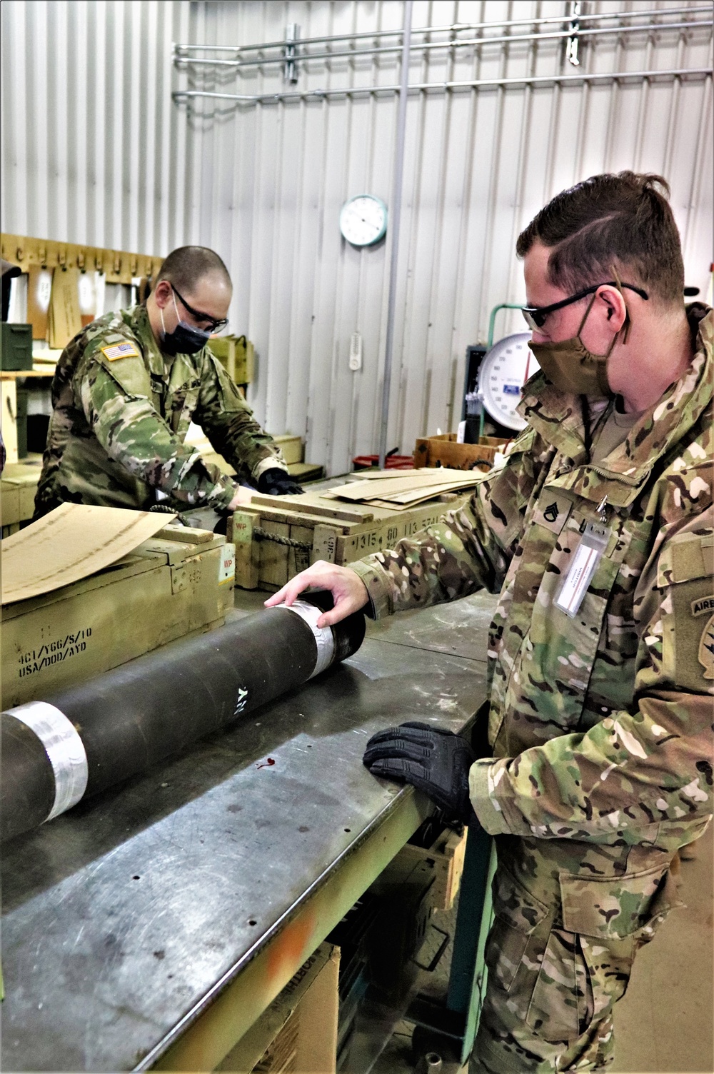 89B ALC students complete ammo inspection training at Fort McCoy’s Ammunition Supply Point Point