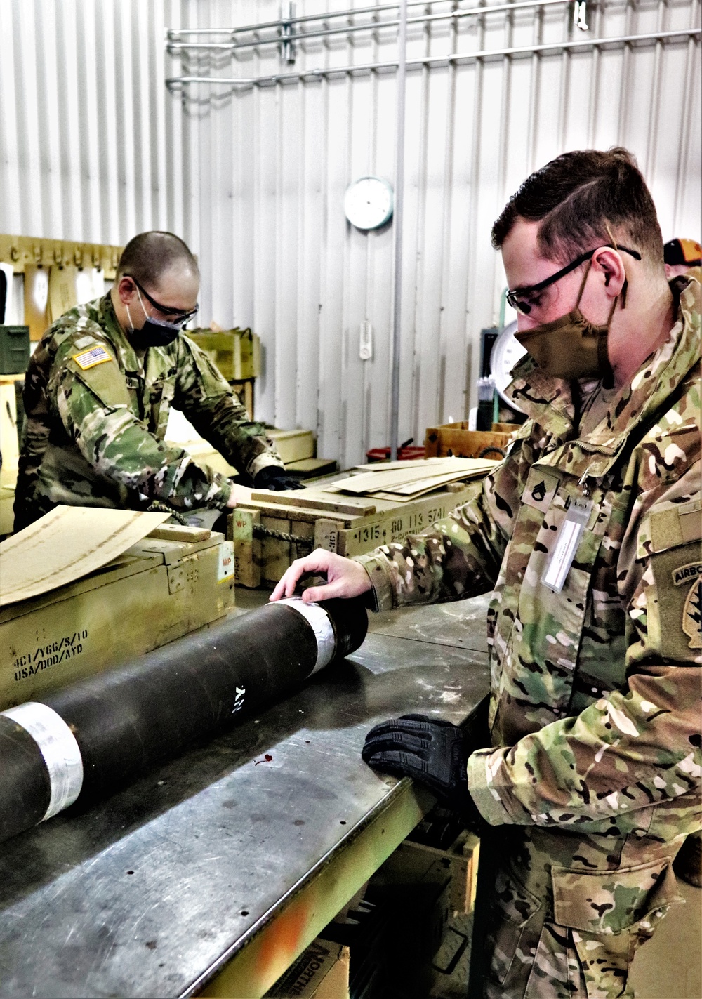 89B ALC students complete ammo inspection training at Fort McCoy’s Ammunition Supply Point Point